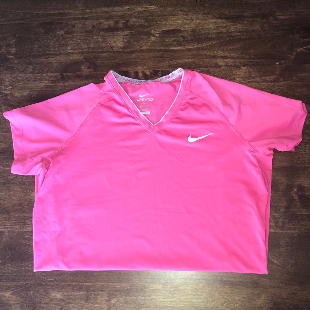 Nike Pro Dri fit top. Size large